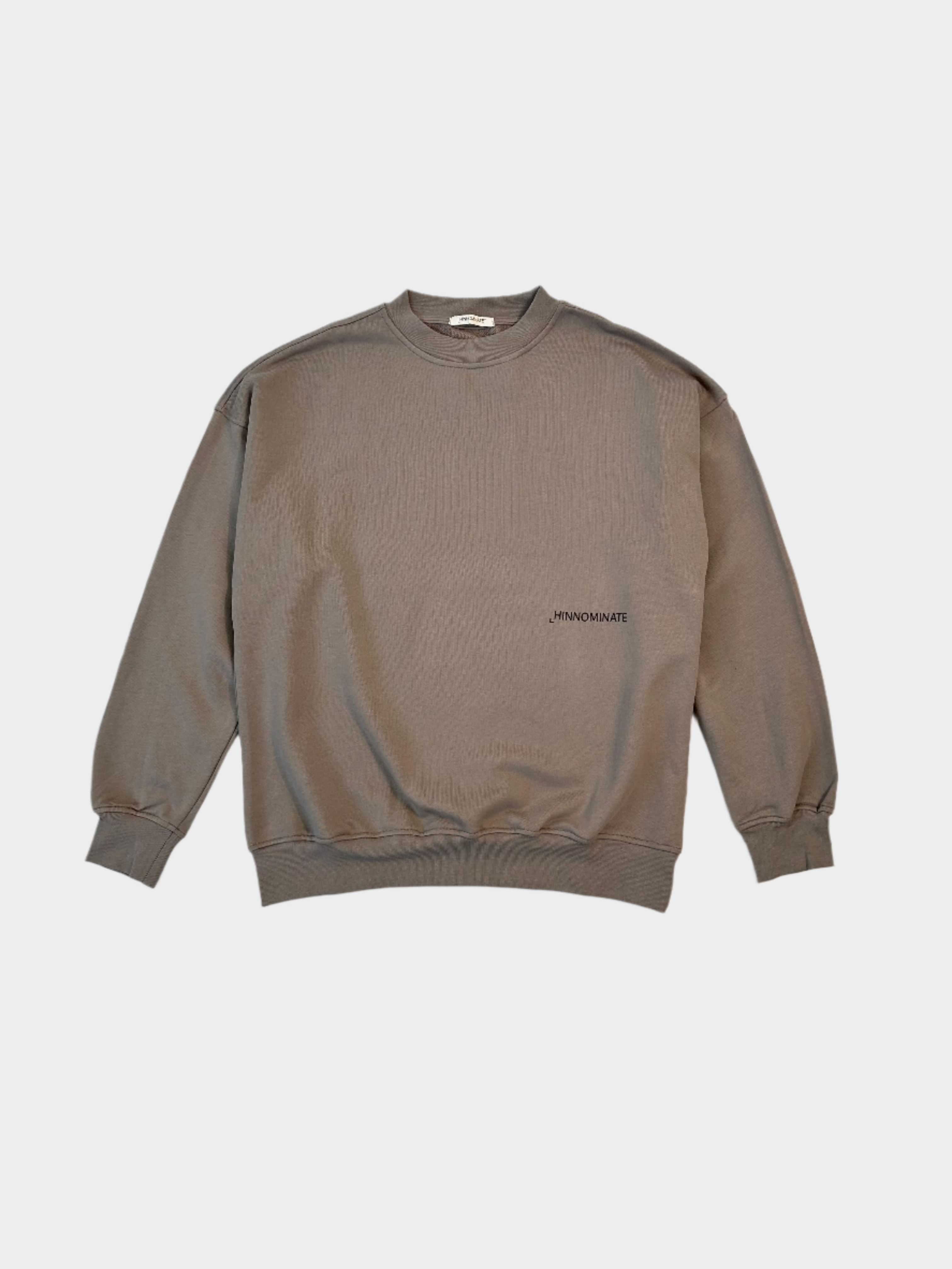 felpa paricollo, felpa fango, felpa con stampa davanti, felpa cotone uomo, streetwear essenziale