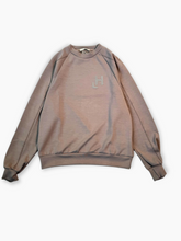 Felpa Paricollo Fango Con Stampa - Marrone | dBlank