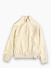 Giacca Linen Logo Tracktop - Beige | Qlhype