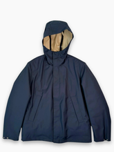 Blue Windproof Down Jacket  -  | dBlank