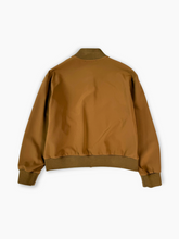 Brown Technical Fabric Jacket with Front Pockets -  | dBlank