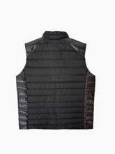 Gilet Nero Imbottito In Piuma Con Zip -  | dBlank