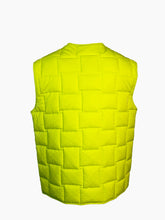 Gilet Intrecciato Giallo Neon - Giallo | Qlhype