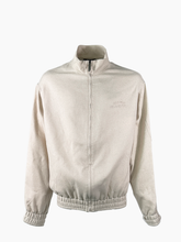 Giacca Linen Logo Tracktop - Beige | Qlhype