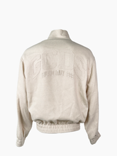 Giacca Linen Logo Tracktop - Beige | Qlhype