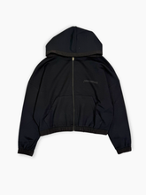 Black Short Zip-Up Sweatshirt -  | dBlank