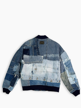 Giubbotto Denim Patchwork - Blu | dBlank