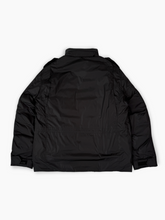 Black Jacket With Patch Pockets And High Collar -  | dBlank