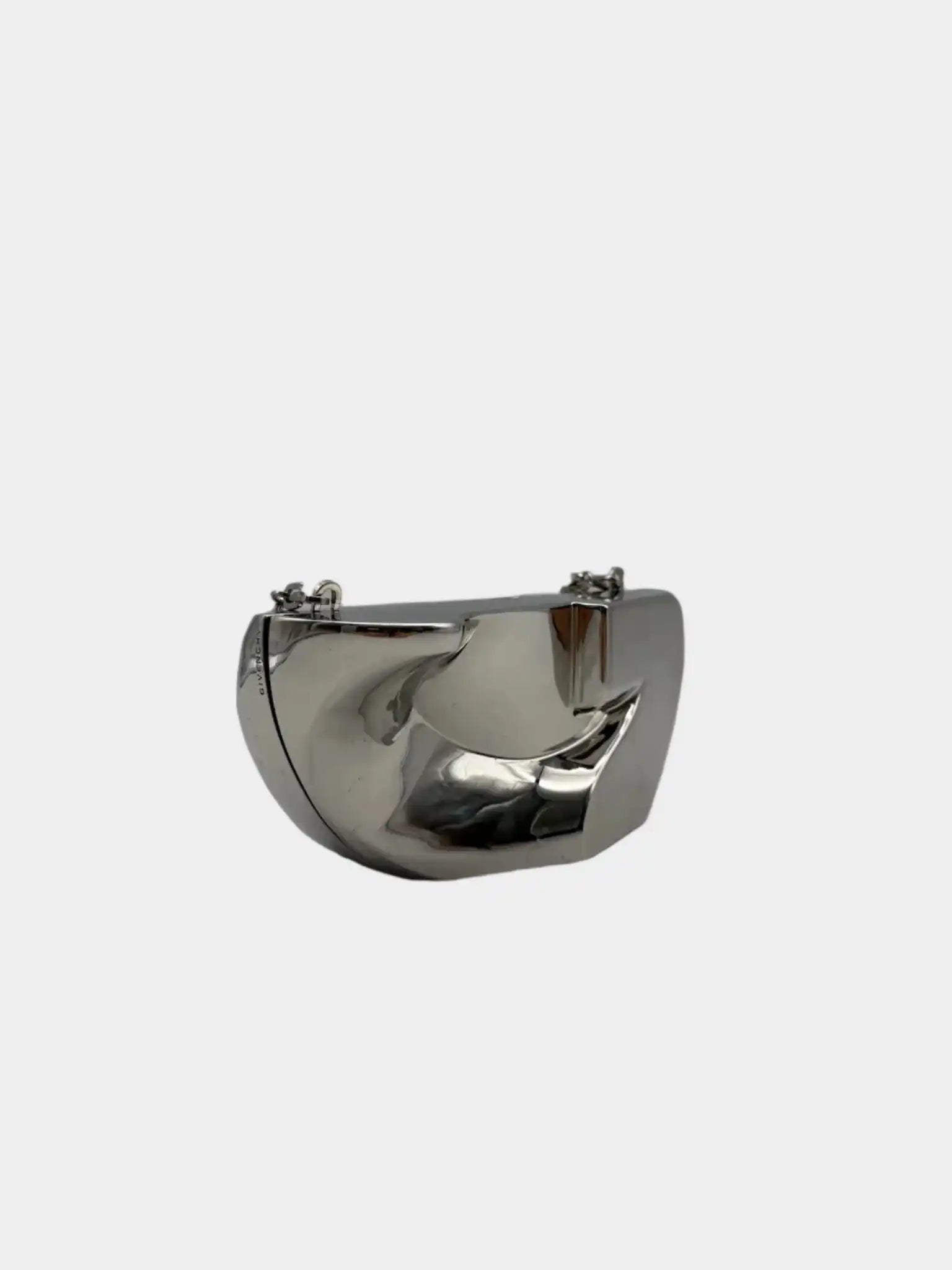 Small Minaudière Silvery In Aluminium