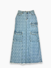 Gonna Jeans Monogram Ultracargo -  | Qlhype