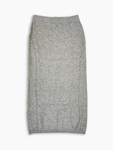 Melange Grey Viscose Skirt -  | dBlank