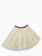 Knit Pleated Skirt -  | Qlhype