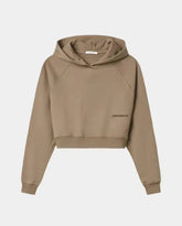 Box Hoodie With Print On The Front -  | dBlank