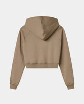 Box Hoodie With Print On The Front -  | dBlank