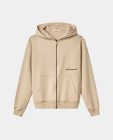 Full Zip Hoodie With Print On The Front -  | dBlank