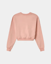 Crewneck Short Sweatshirt With Print -  | dBlank