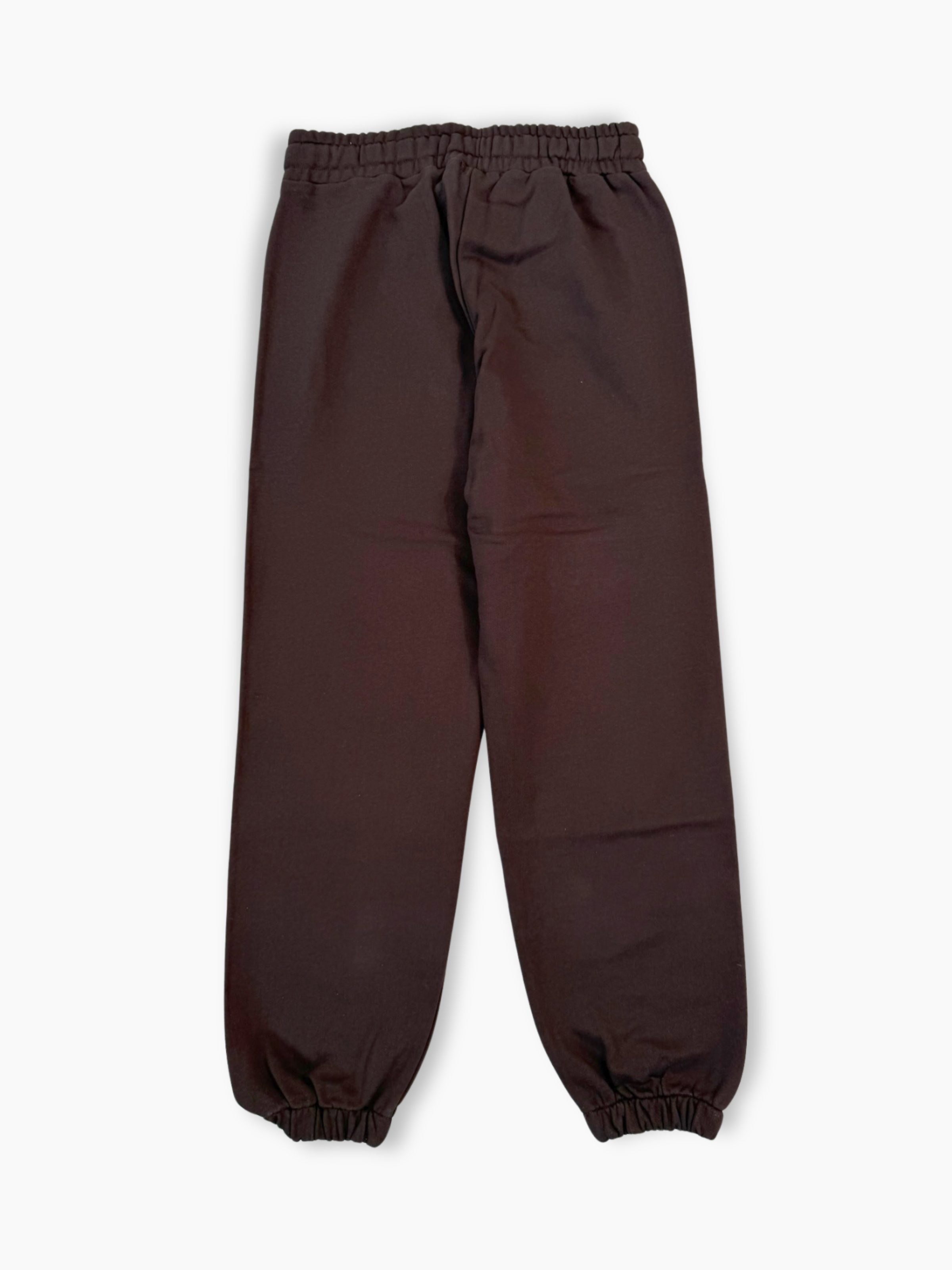 Pantalone in felpa marrone Hinnominate con fondo elasticizzato visto retro