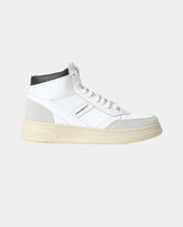 High Sneakers In Action Leather With Suede Inserts And Black Detail -  | dBlank