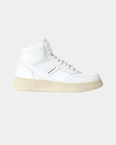 High Sneakers In Action Leather Total White -  | dBlank