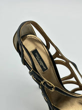 Intertwined Plateau Heels - Black | dBlank