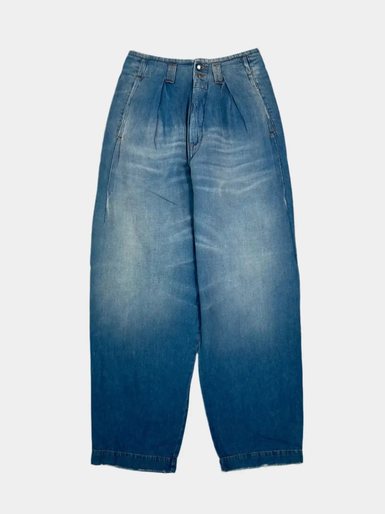 Jeans Darkpark DB153 azzurro delavato vista frontale