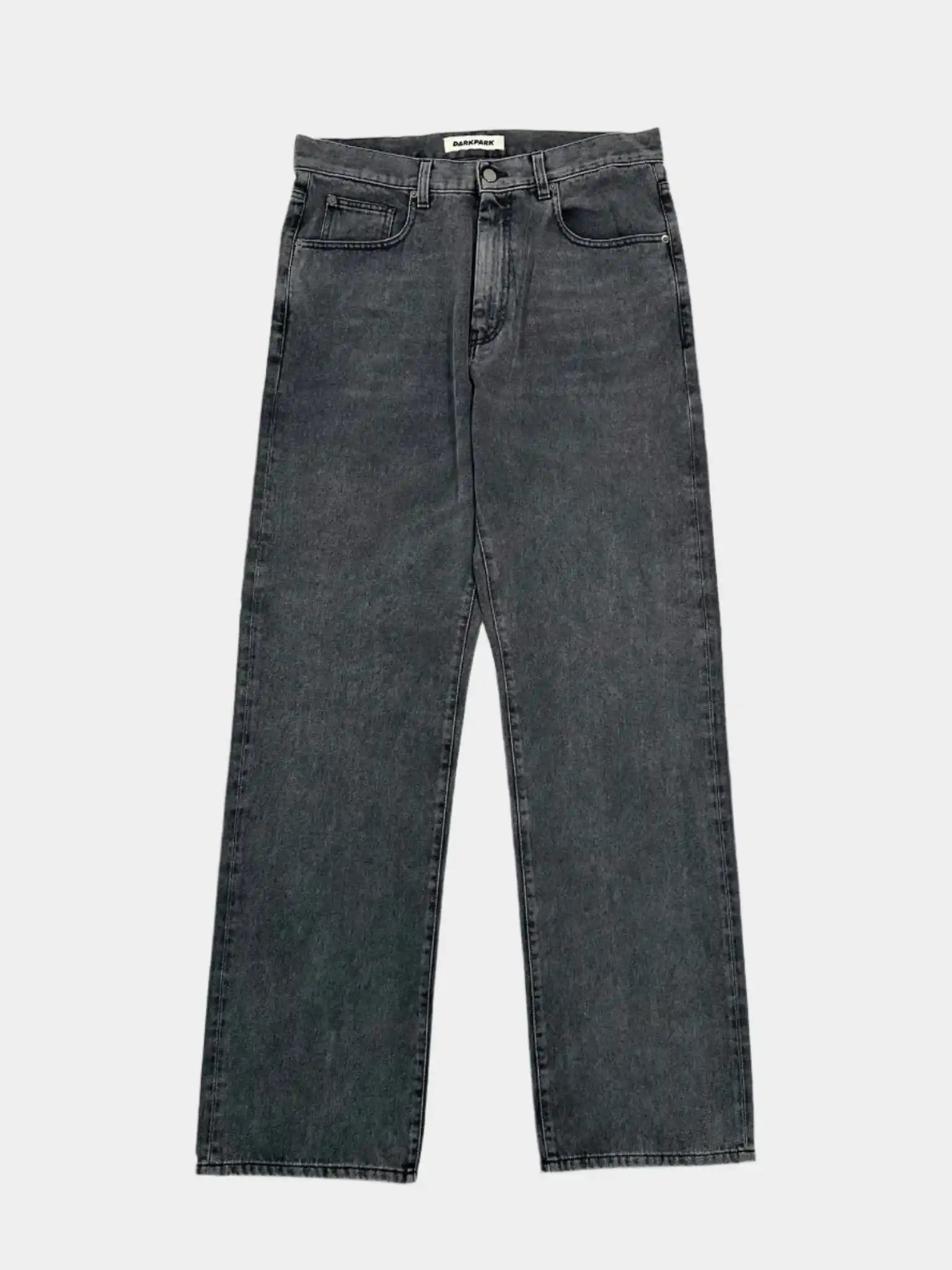 Jeans Darkpark grigio scuro dritti vista frontale