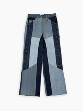 Jeans Patchwork In Denim Multicolore - Blu | dBlank