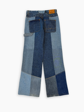 Jeans Patchwork In Denim Multicolore - Blu | dBlank