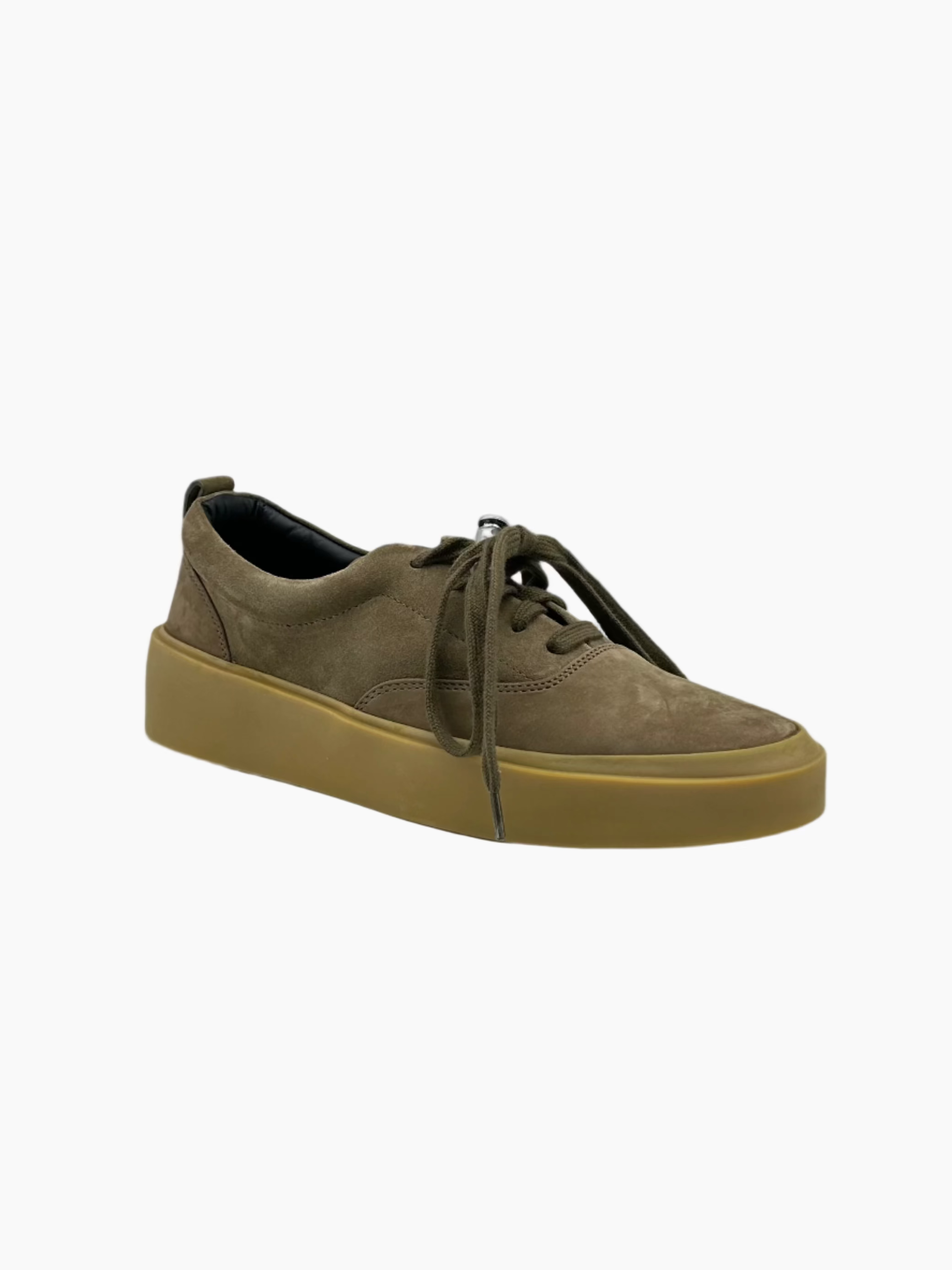 Sneakers 101 Lace Up Taupe In Suede