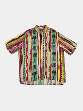 Multicolor Tropical Pattern Viscose Shirt -  | dBlank