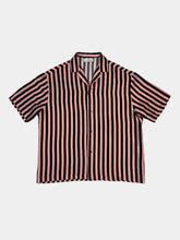 Pink and Black Vertical Striped Shirt -  | dBlank