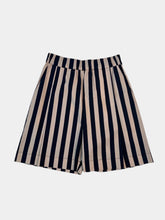 Vertical Striped Shorts -  | dBlank