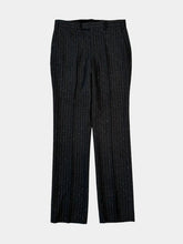 Pinstriped Trousers With Bright Yarn -  | dBlank