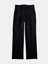 Black Wool Trousers -  | dBlank
