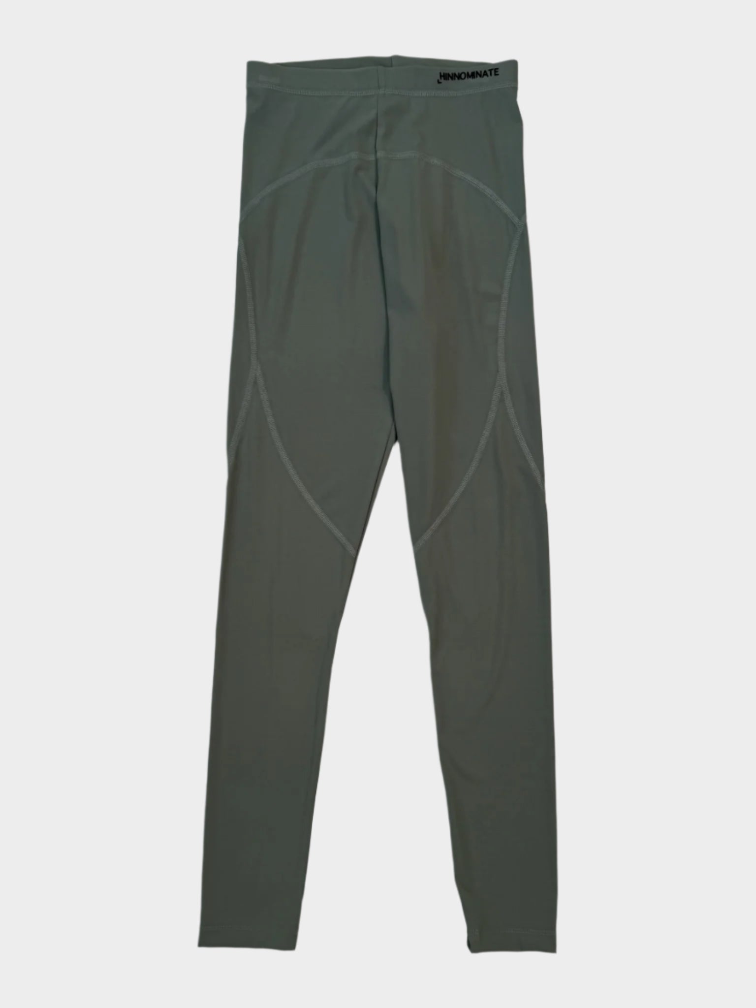 Leggings fitness Hinnominate verdi salvia vista frontale