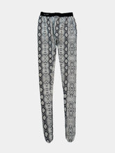 Black and White Python Print Leggings -  | dBlank