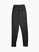 Leggings Neri In Lycra Lucida - Nero | dBlank