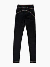 Leggings Neri Con Profili Arcobaleno -  | dBlank