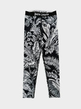 Leggings Neri Con Stampa Jungle -  | dBlank