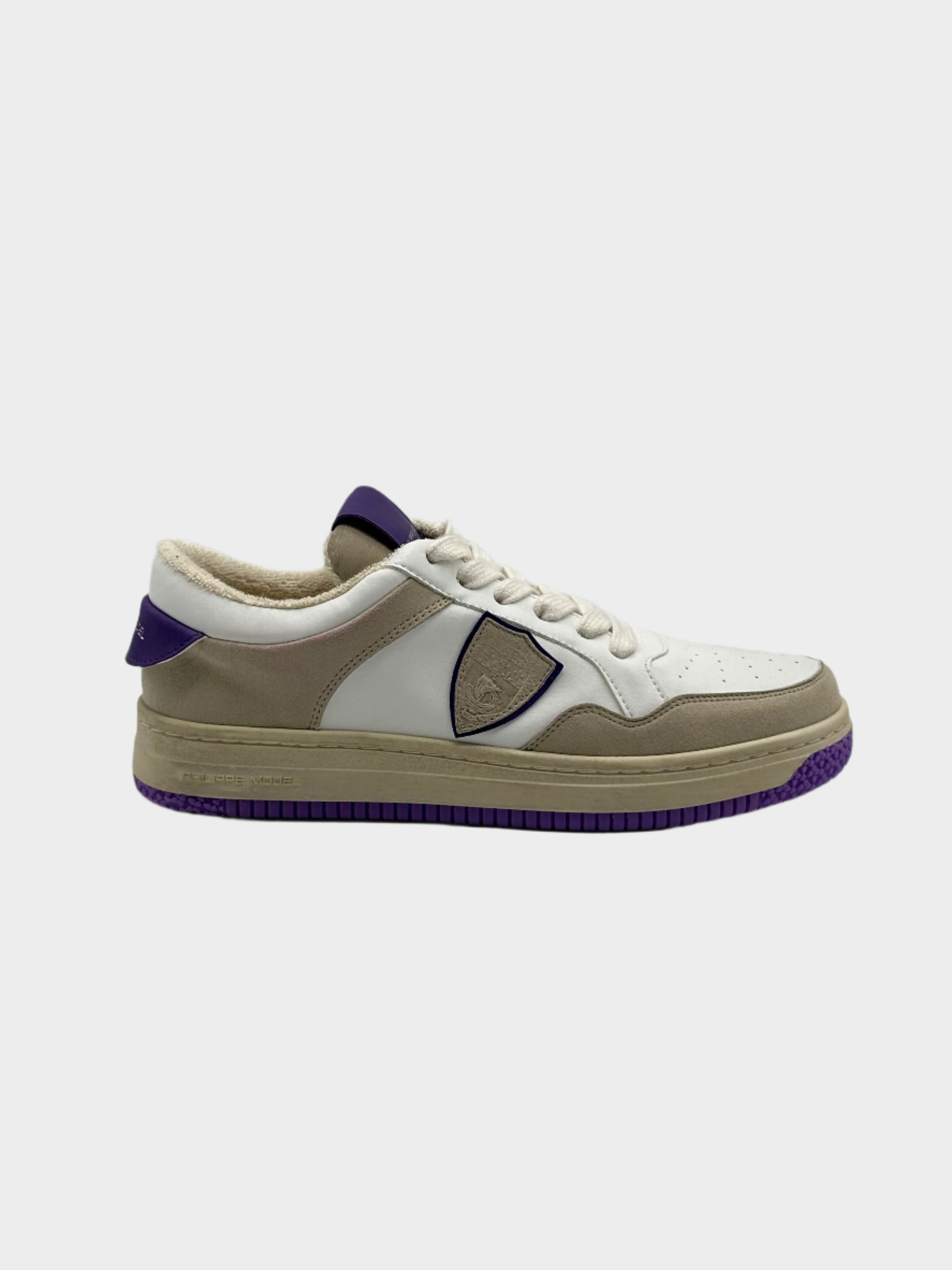 Lyon Low donna, sneakers violet Philippe Model, scarpe riciclate, sneaker sostenibile, sneakers moda donna