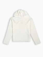 White Hoodie with Logo -  | dBlank