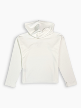 White Hoodie with Logo -  | dBlank