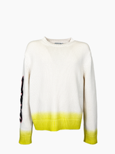 Maglione Bianco Con Ricamo Serpente -  | Qlhype