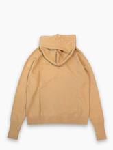 Hazelnut Sweater With Hood and Embroidery -  | Qlhype