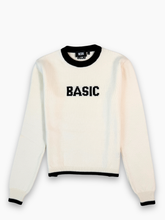 Maglione Bianco "Basic" - Bianco | Qlhype