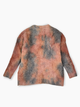Two-Tone Mohair Sweater in Dark Brown -  | dBlank