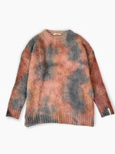 Two-Tone Mohair Sweater in Dark Brown -  | dBlank