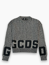 Ribbed Low Logo Sweater - Grigio | Qlhype