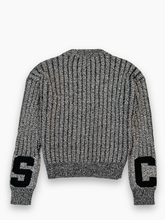 Ribbed Low Logo Sweater - Grigio | Qlhype
