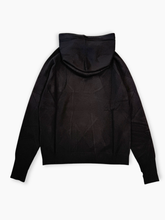 Maglia Nera Con Cappuccio E Ricamo -  | dBlank